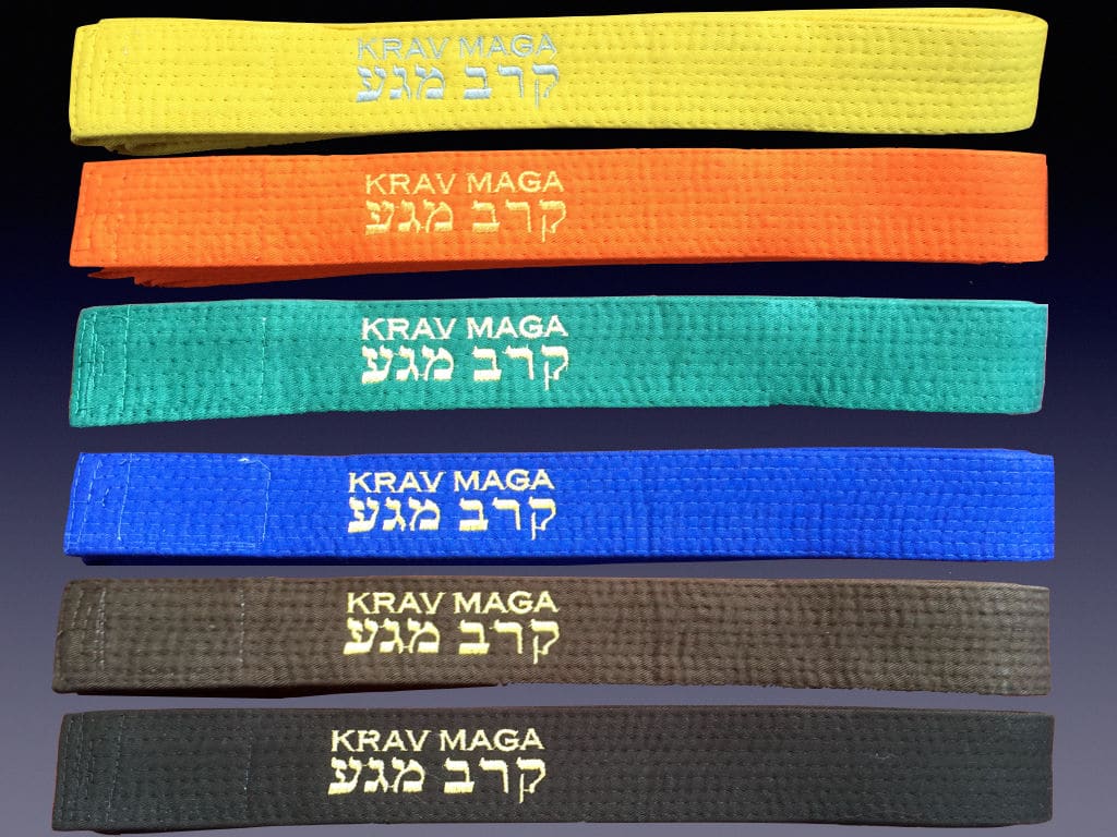 Faixas no Krav Maga - Krav Maga Belo Horizonte